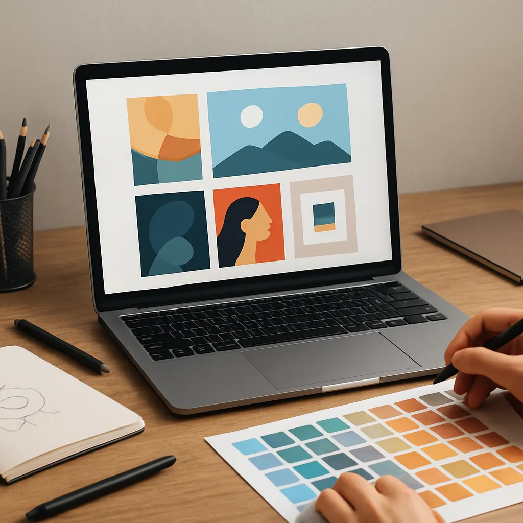 Jak tworzyć portfolio graficzne za darmo